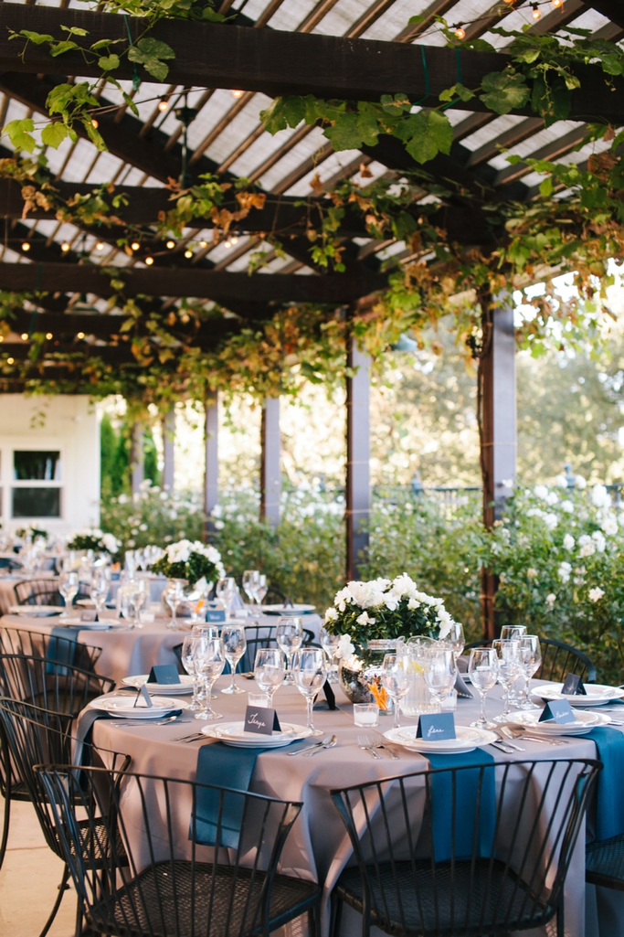 Stunning DIY & vintage inspired wedding in a barn at the Oak Tree Farms in Lodi, California // SimoneAnne.com