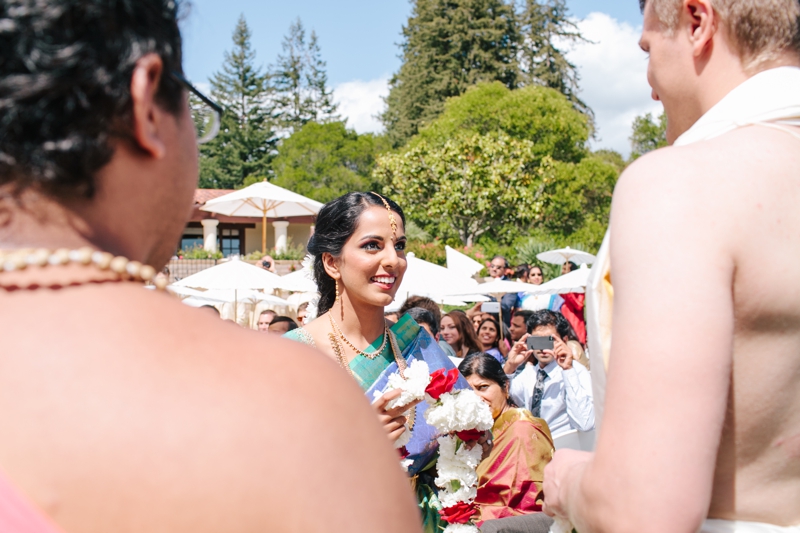 Stunningly Beautiful Indian Wedding at Kennolyn in the Santa Cruz, California Mountains // SimoneAnne.com