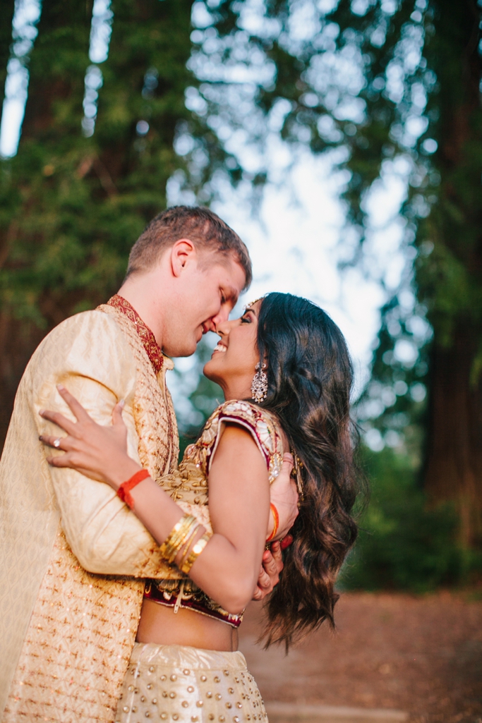 Stunningly Beautiful Indian Wedding at Kennolyn in the Santa Cruz, California Mountains // SimoneAnne.com