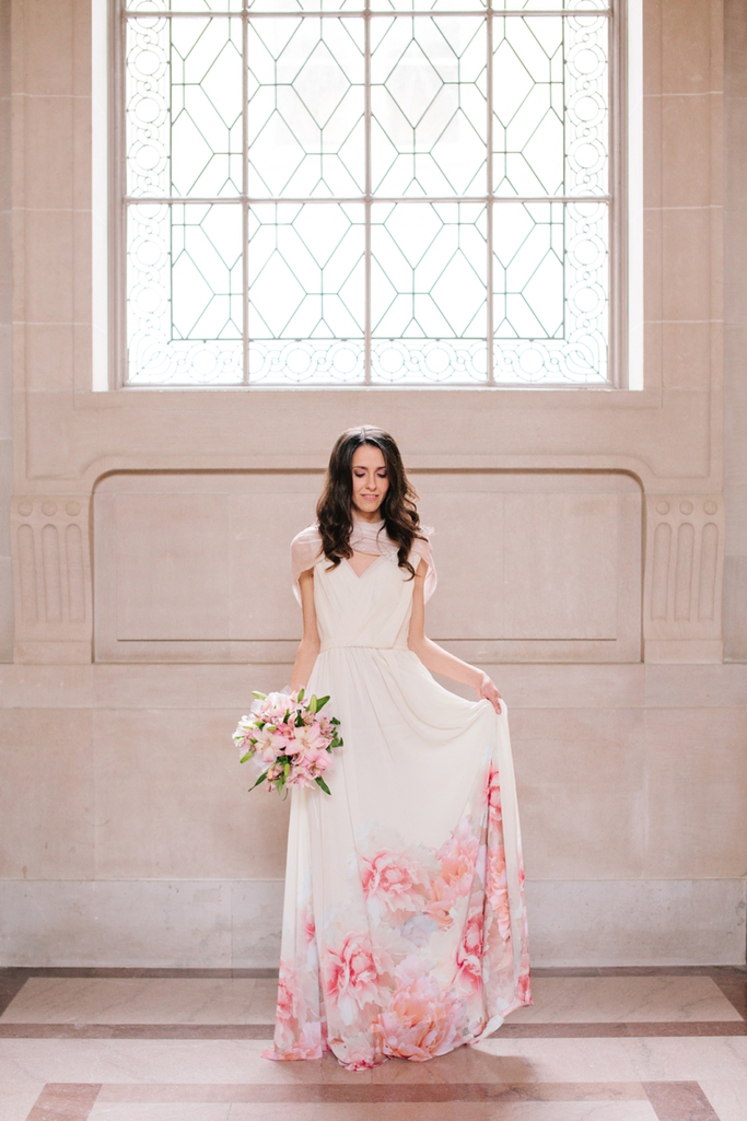 Chiara & Tyler's Beautiful & Romantic Wedding at the San Francisco City Hall, California // SimoneAnne.com