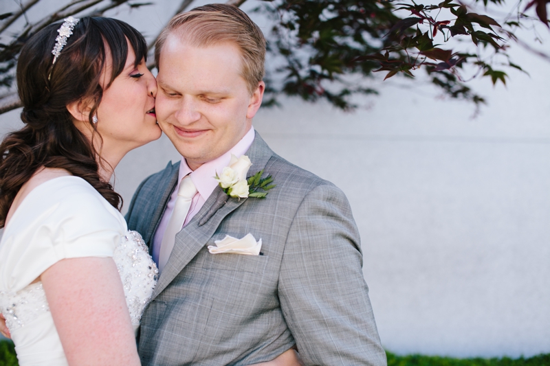 Seth & Julie's Beautiful Wedding at the Oakland LDS Temple and at the Falkirk Mansion in San Rafael, California // SimoneAnne.com