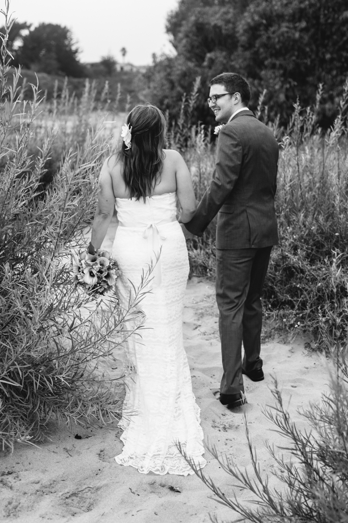Gorgeous Wedding on the Cliffs of Natural Bridges State Beach from Santa Cruz Wedding Photographer Simone Anne // SimoneAnne.com