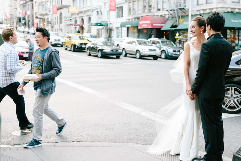 Classic, Iconic San Francisco Wedding at the Westin St. Francis on Union Square and with Portraits in the Presidio. Bride work Oscar de la Renta! // SimoneAnne.com