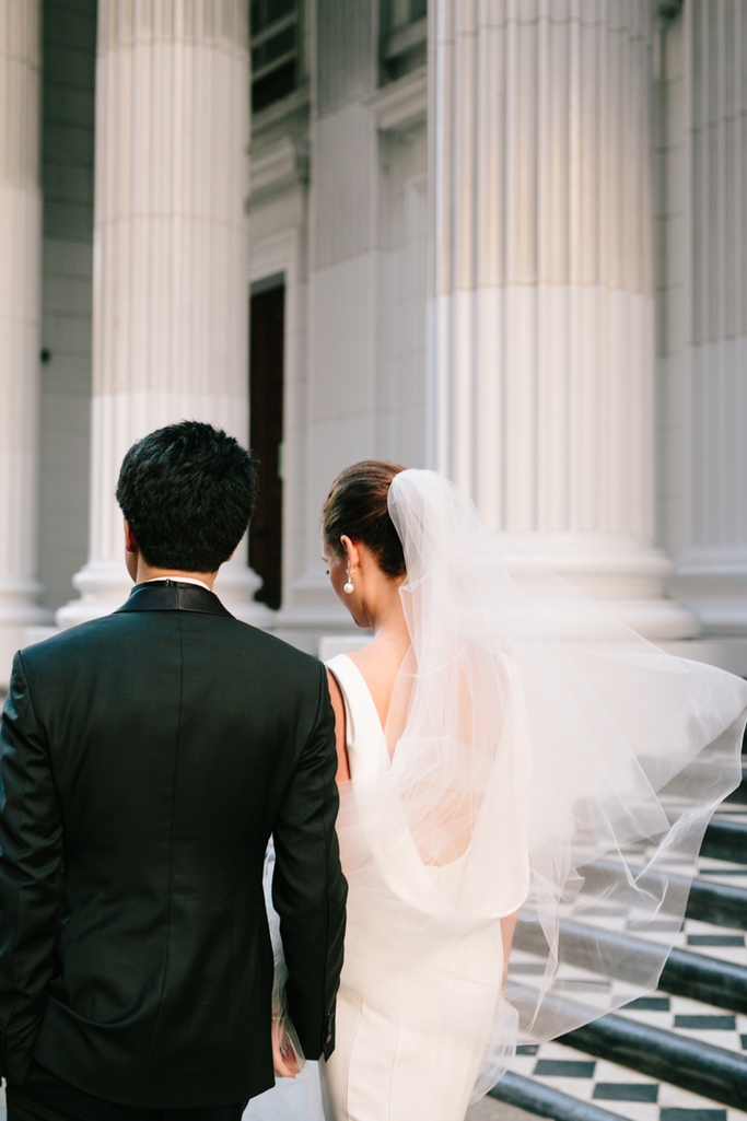 Classic, Iconic San Francisco Wedding at the Westin St. Francis on Union Square and with Portraits in the Presidio. Bride work Oscar de la Renta! // SimoneAnne.com