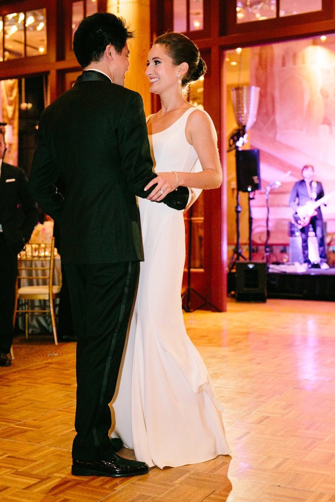 Classic, Iconic San Francisco Wedding at the Westin St. Francis on Union Square and with Portraits in the Presidio. Bride work Oscar de la Renta! // SimoneAnne.com