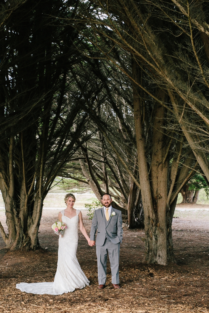 Sweet, intimate, and absolutely gorgeous La Nebbia Winery Wedding in Half Moon Bay, California // SimoneAnne.com