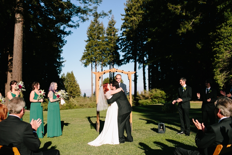 Derek and Emily's Intimate, Fun, and Relaxed The Mountain Terrace Wedding in Woodside, California // SimoneAnne.com