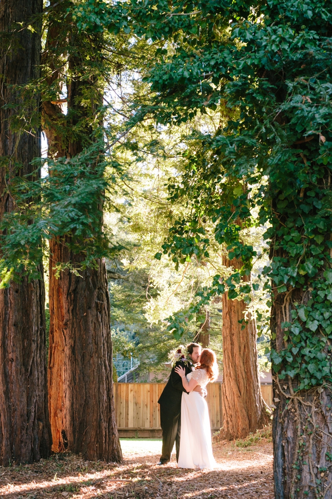 Derek and Emily's Intimate, Fun, and Relaxed The Mountain Terrace Wedding in Woodside, California // SimoneAnne.com