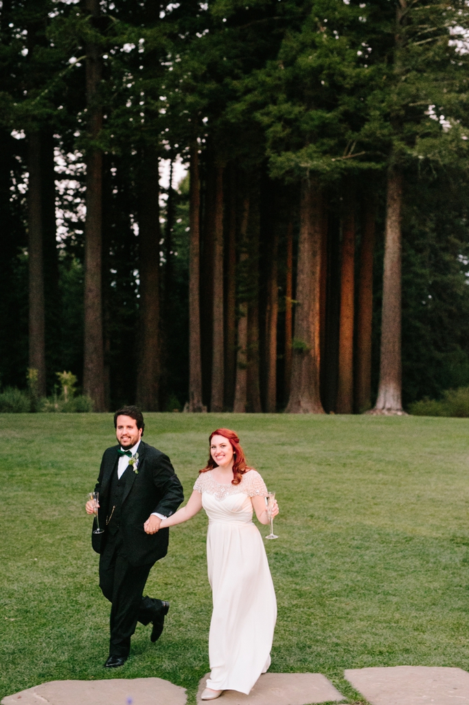 Derek and Emily's Intimate, Fun, and Relaxed The Mountain Terrace Wedding in Woodside, California // SimoneAnne.com