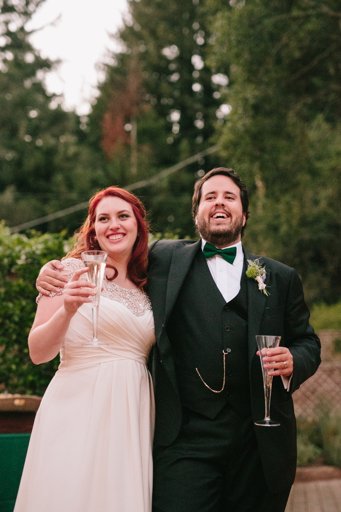 Derek and Emily's Intimate, Fun, and Relaxed The Mountain Terrace Wedding in Woodside, California // SimoneAnne.com