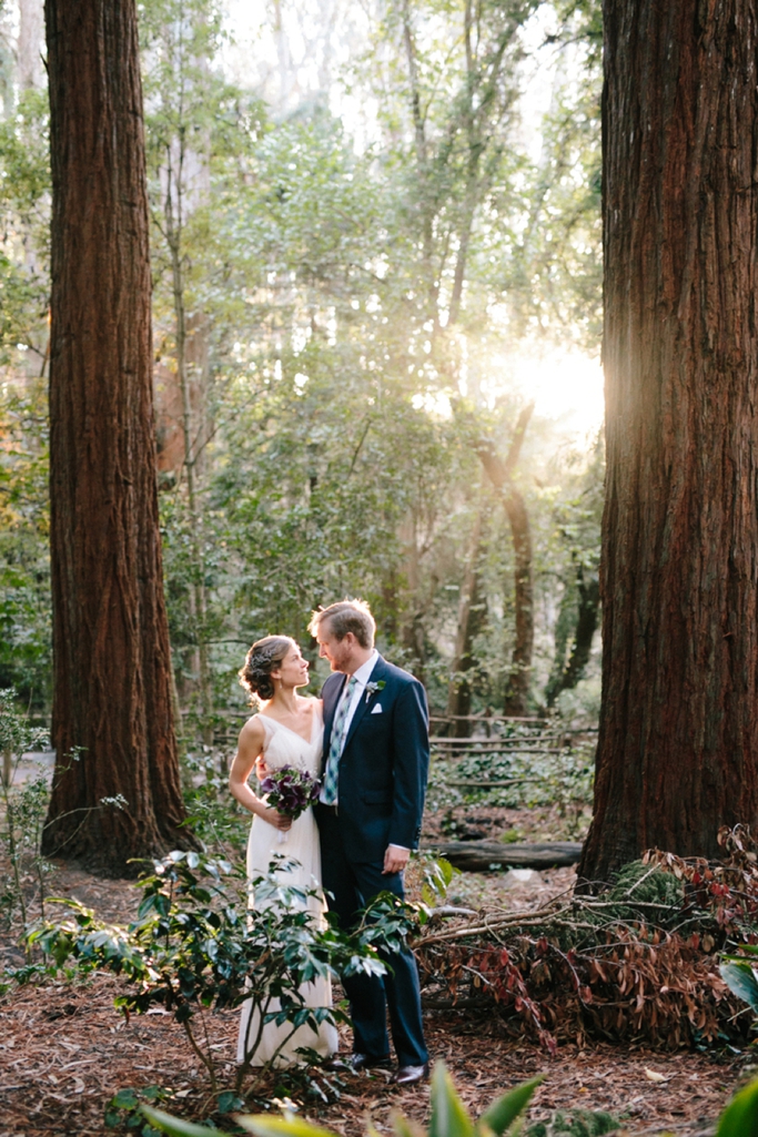 Dreamy and romantic Stern Grove wedding in San Francisco. Book themed wedding with the most beautiful ceremony ever! // SimoneAnne.com