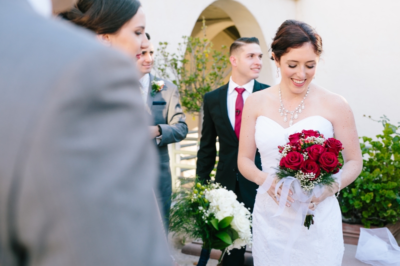 Beautiful Christmas Winter Wedding at the Castaway Restaurant and a Beautiful Catholic Church in Burbank, California // SimoneAnne.com