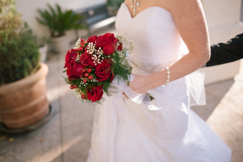 Beautiful Christmas Winter Wedding at the Castaway Restaurant and a Beautiful Catholic Church in Burbank, California // SimoneAnne.com