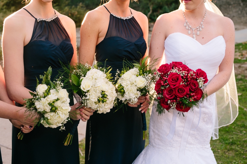 Beautiful Christmas Winter Wedding at the Castaway Restaurant and a Beautiful Catholic Church in Burbank, California // SimoneAnne.com