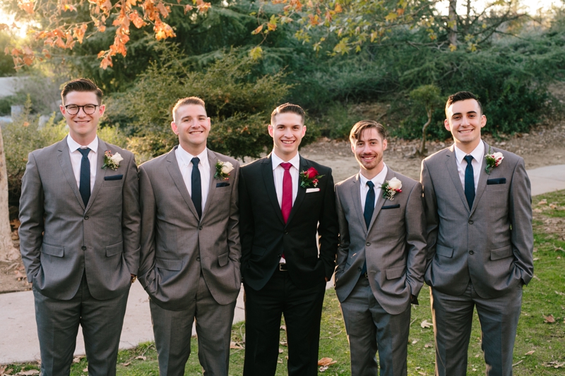 Beautiful Christmas Winter Wedding at the Castaway Restaurant and a Beautiful Catholic Church in Burbank, California // SimoneAnne.com