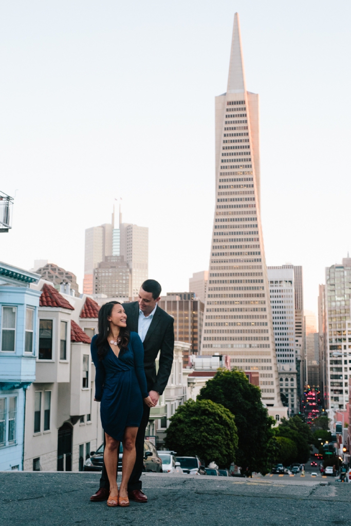 Janie and Cooper's San Francisco Engagement Photos // SimoneAnne.com