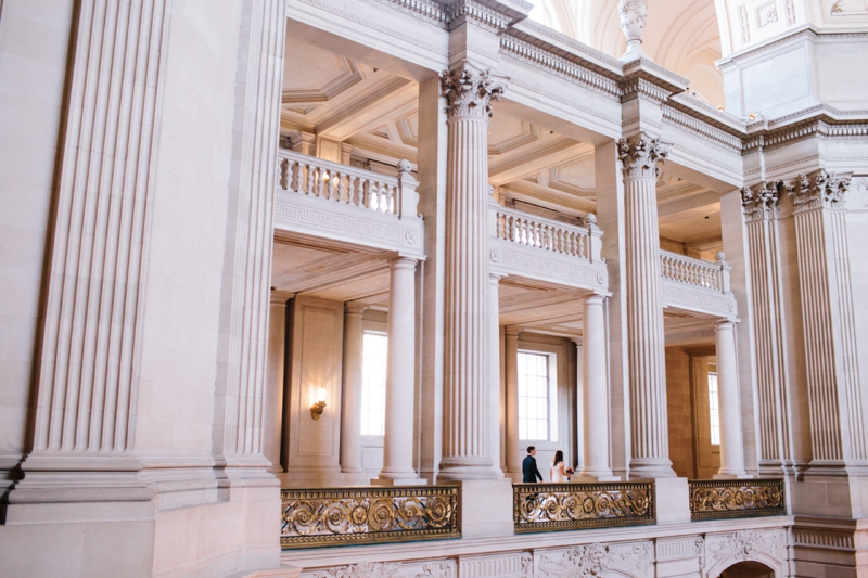 San Francisco City Hall Wedding and Firehouse 8 Wedding, San Francisco, California // SimoneAnne.com