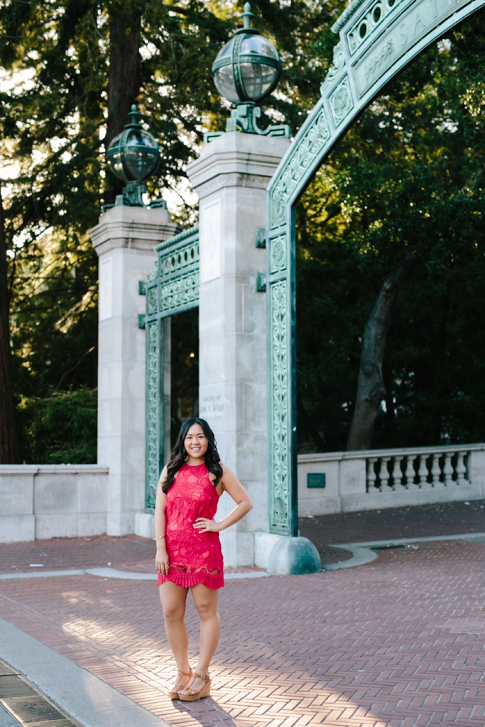 UC Berkeley Graduation Photos on the Cal Campus, with Haas School of Business, too! // SimoneAnne.com