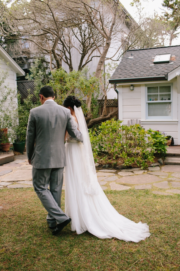 Hastings House Garden Wedding in Half Moon Bay, California // SimoneAnne.com