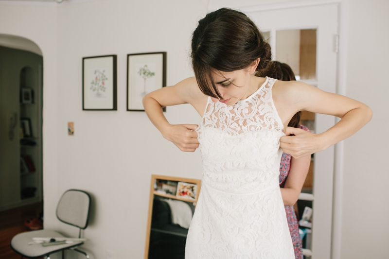 Intimate Berkeley Tilden Botanical Garden Wedding in California - Included a ceremony under the redwoods and a backyard BBQ! // SimoneAnne.com