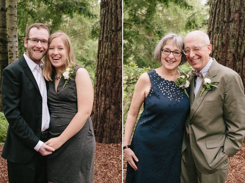 Intimate Berkeley Tilden Botanical Garden Wedding in California - Included a ceremony under the redwoods and a backyard BBQ! // SimoneAnne.com