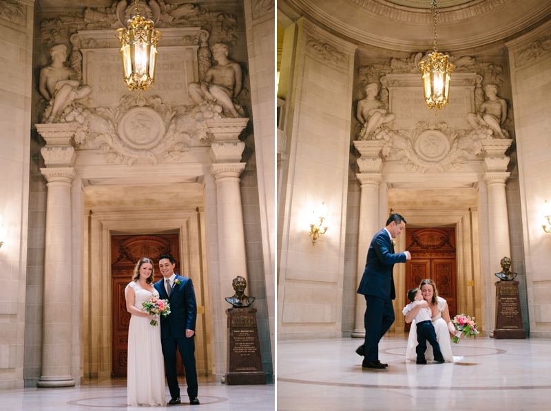 Caitlin and David's San Francisco City Hall Wedding // SimoneAnne.com