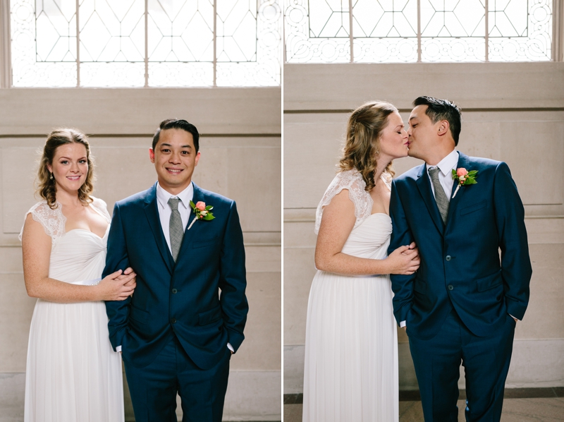 Caitlin and David's San Francisco City Hall Wedding // SimoneAnne.com