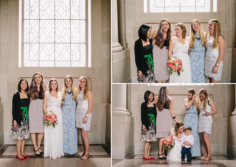 Caitlin and David's San Francisco City Hall Wedding // SimoneAnne.com