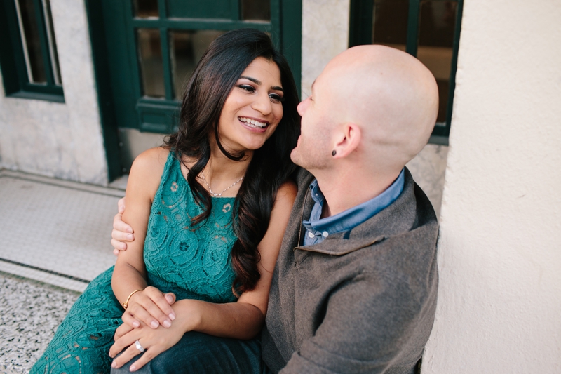 Beautiful San Francisco Engagement Photography in among the historic buildings // SimoneAnne.com