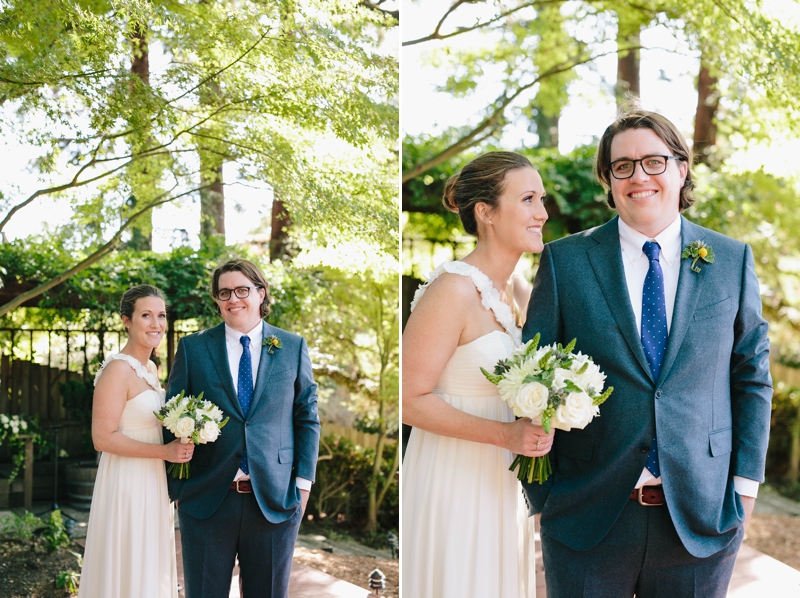 Dreamy Healdsburg wedding - Ceremony at the couple's private home and stunning outdoor reception. Medlock Ames Wedding, Healdsburg Wedding Photographer // SimoneAnne.com 