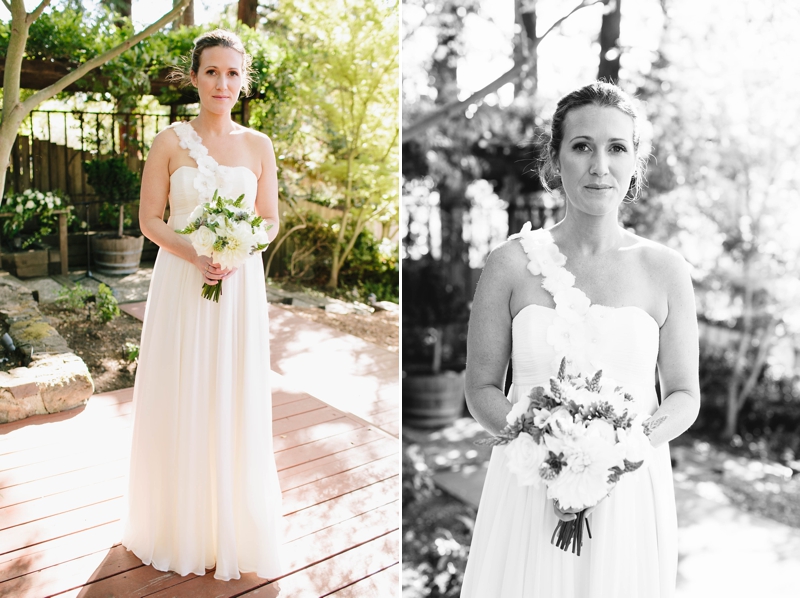 Dreamy Healdsburg wedding - Ceremony at the couple's private home and stunning outdoor reception. Medlock Ames Wedding, Healdsburg Wedding Photographer // SimoneAnne.com 