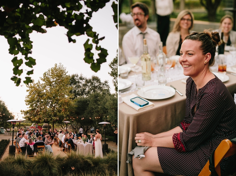 Dreamy Healdsburg wedding - Ceremony at the couple's private home and stunning outdoor reception. Medlock Ames Wedding, Healdsburg Wedding Photographer // SimoneAnne.com 