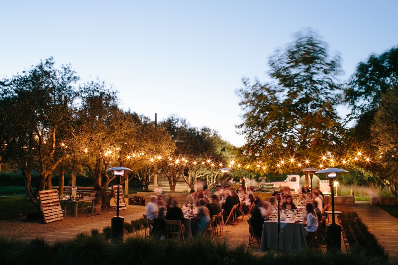 Dreamy Healdsburg wedding - Ceremony at the couple's private home and stunning outdoor reception. Medlock Ames Wedding, Healdsburg Wedding Photographer // SimoneAnne.com 