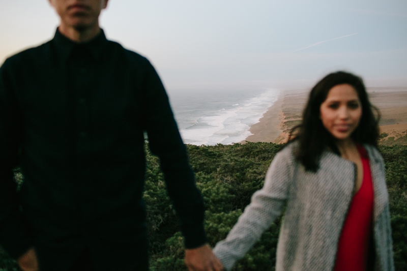 Dreamy Point Reyes National Park Engagement photos / Cypress Grove / Point Reyes Lighthouse / Point Reyes Shipwreck // SimoneAnne.com
