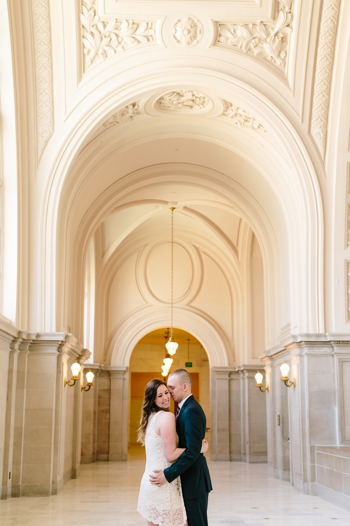 Erinn and Ben's San Francisco City Hall Wedding / San Francisco City Hall Wedding Photographer / SimoneAnne.com