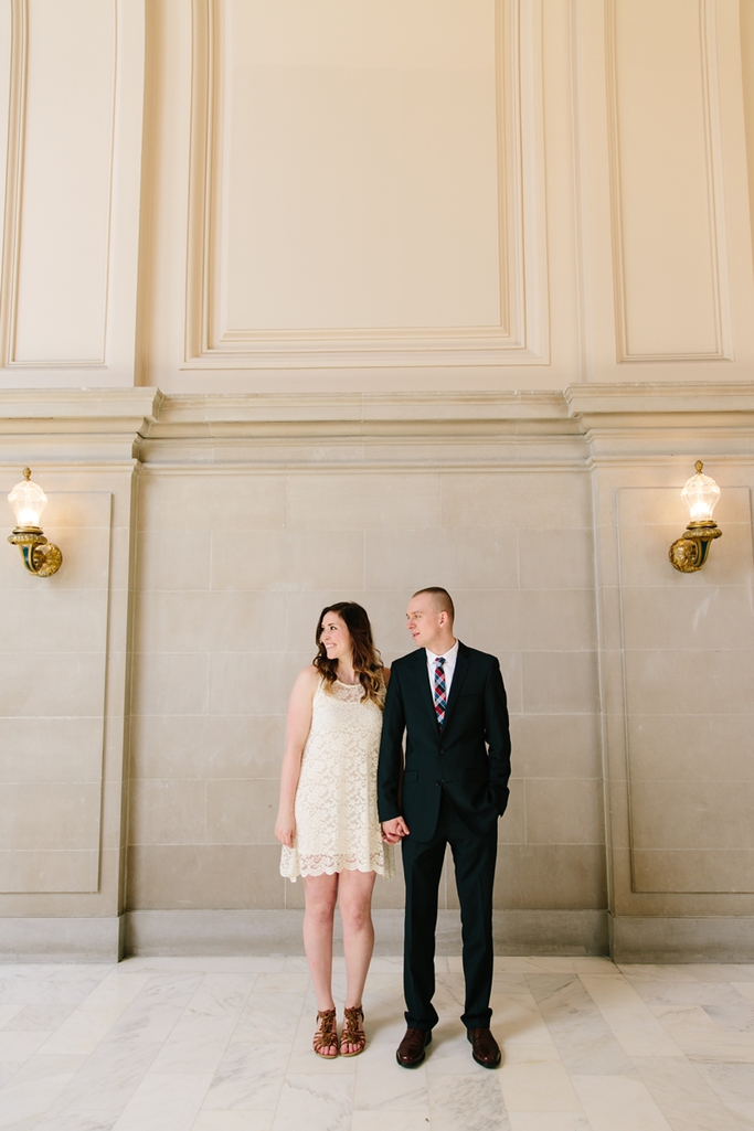Erinn and Ben's San Francisco City Hall Wedding / San Francisco City Hall Wedding Photographer / SimoneAnne.com