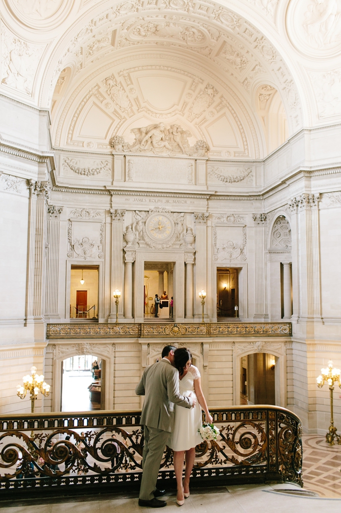 Jessica and Patrick's San Francisco City Hall Elopement / Best San Francisco City Hall Wedding Photographer / SimoneAnne.com