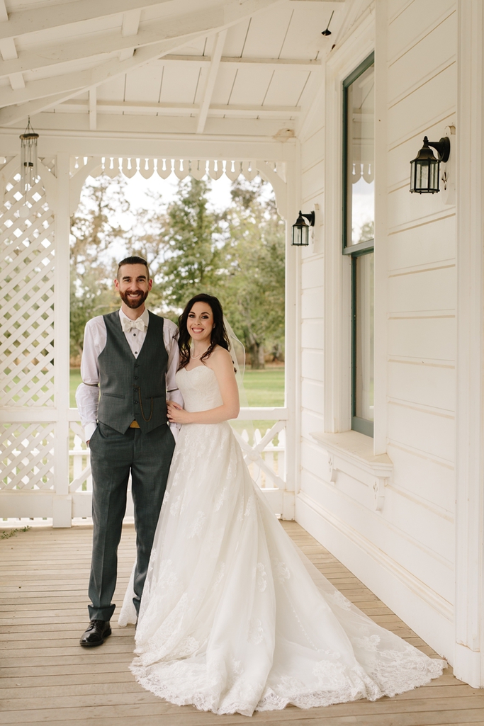 Beautiful rainy day wedding at the McFarland Living History Ranch in Galt, California // McFarland Living History Museum Ranch Wedding Photographer / McFarland Historical Ranch Wedding Photographer / Lodi Wedding Photographer // SimoneAnne.com