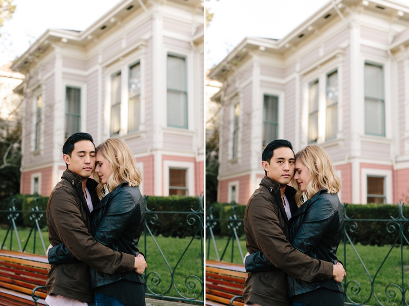 Gorgeous Oakland engagement photos in Old Town Oakland, California // SimoneAnne.com