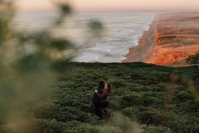 Stunning outdoor engagement photos / Point Reyes engagement photographer / California destination engagement photographer // SimoneAnne.com