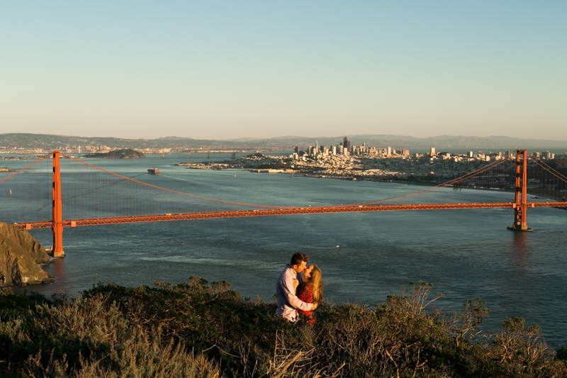 Absolutely gorgeous San Francisco engagement photos / San Francisco proposal photographer // SimoneAnne.com