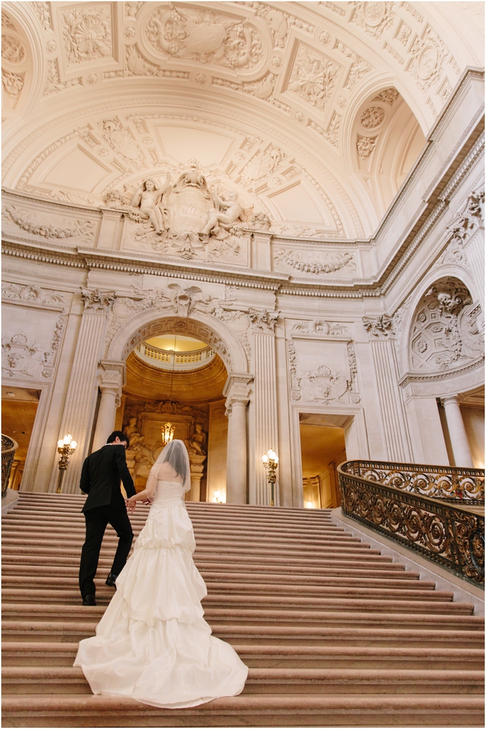 Helen and Jaren, San Francisco City Hall Wedding Photographer // SimoneAnne.com