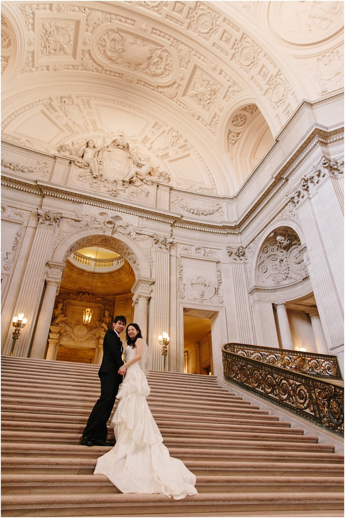 Helen and Jaren, San Francisco City Hall Wedding Photographer // SimoneAnne.com
