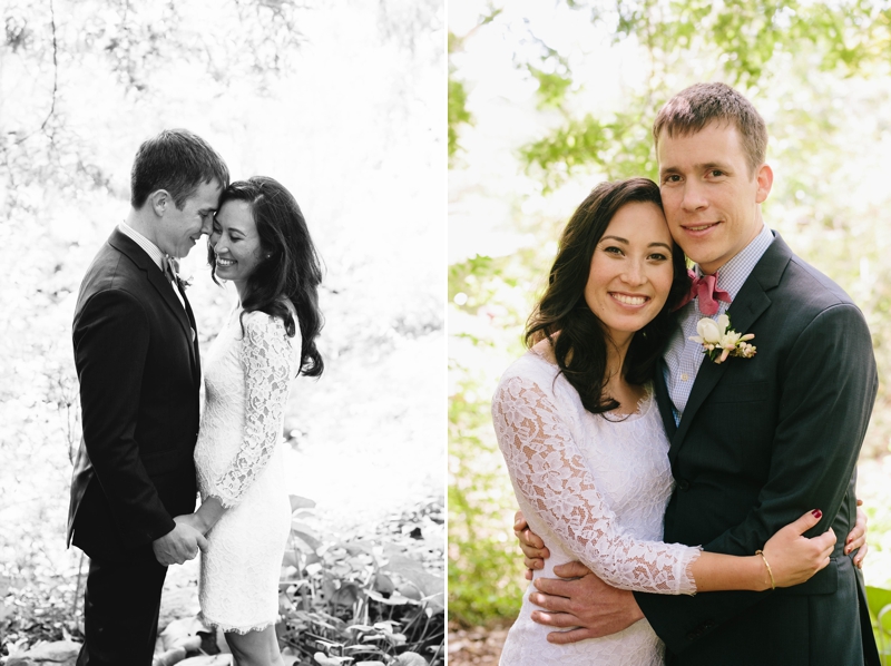 Lindsey and David's Berkeley Botanical Garden wedding in the redwoods and picnic wedding reception // SimoneAnne.com