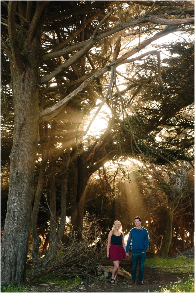Kelsey and Rory, Lands End Engagement Photos, San Francisco Wedding Photographer // SimoneAnne.com