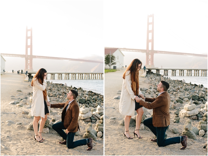 San Francisco Proposal Photographer / San Francisco Engagement Photographer // SimoneAnne.com