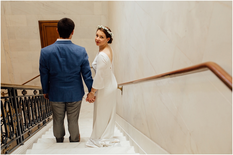 Intimate San Francisco City Hall Wedding Photographer // SimoneAnne.com