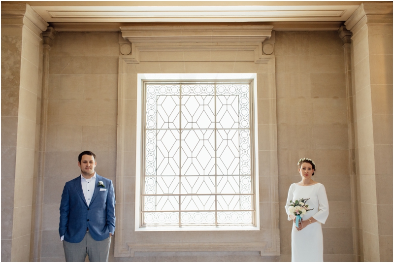 Intimate San Francisco City Hall Wedding Photographer // SimoneAnne.com