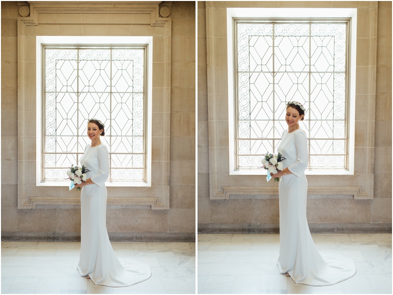 Intimate San Francisco City Hall Wedding Photographer // SimoneAnne.com