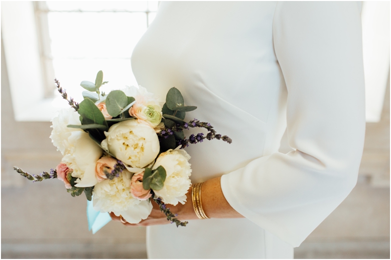 Intimate San Francisco City Hall Wedding Photographer // SimoneAnne.com